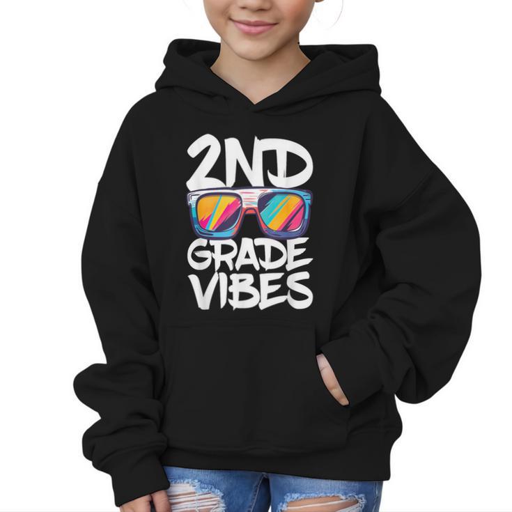 2nd Grade Vibes Shirt Back To School Second Grade Boy Girl Graphic Kid Hoodie