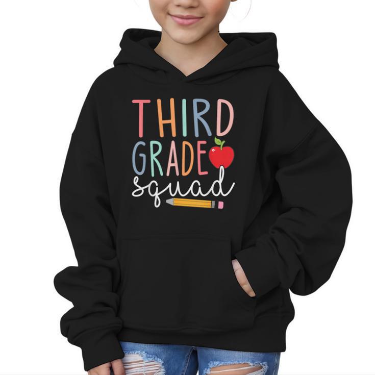 3rd Grade Squad Tshirt Third Grade Back To School Graphic Kid Hoodie