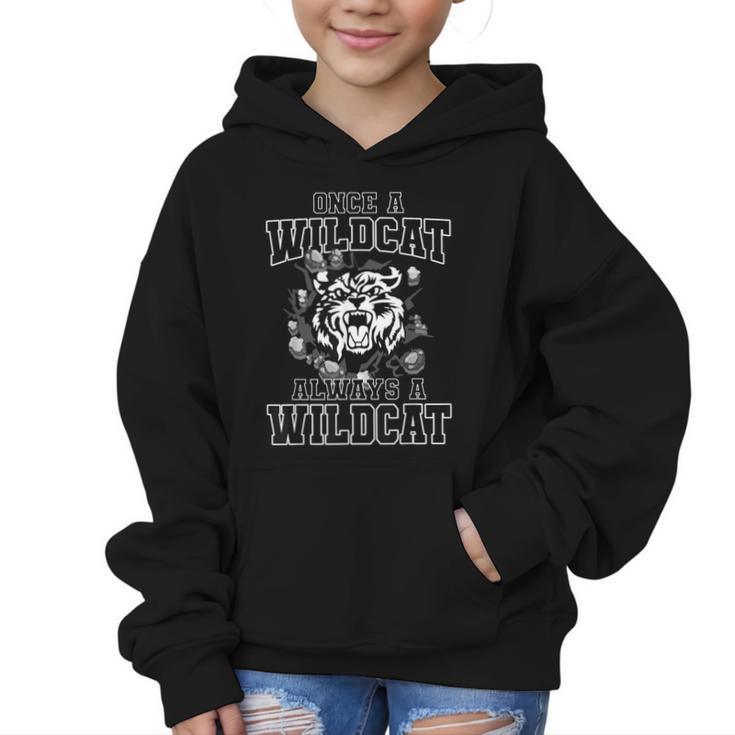 Always A Wildcat Back To School Spirit Graphic Kid Hoodie