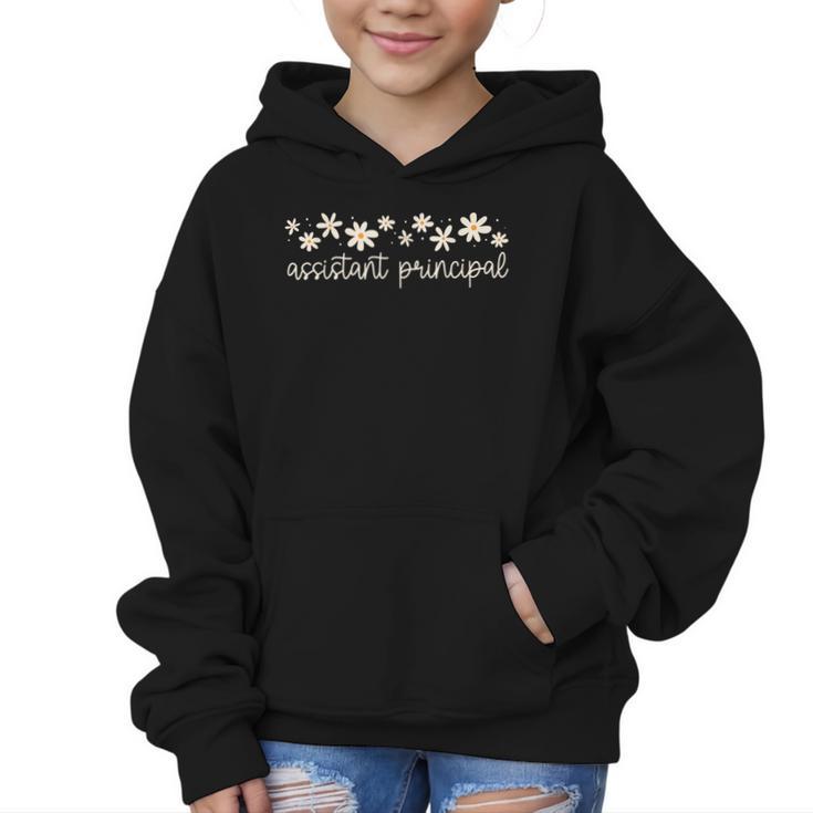 Assistant Principal Appreciation Flower Daisy Back To School Graphic Kid Hoodie
