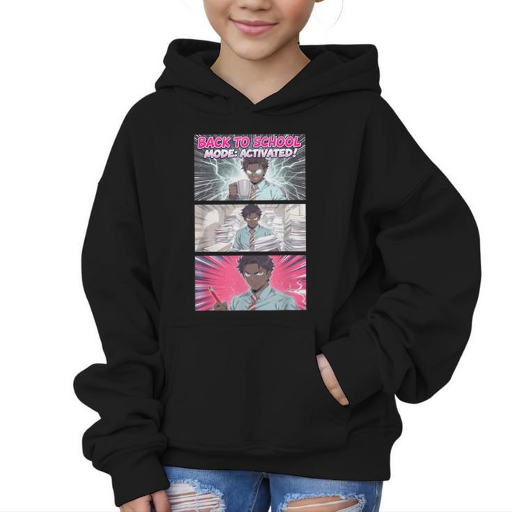 Back To School Anime Boys Student Girl Manga Kawaii Taecher Graphic Kid Hoodie