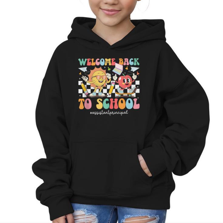 Back To School Assistant Principal First Day Of School Graphic Kid Hoodie