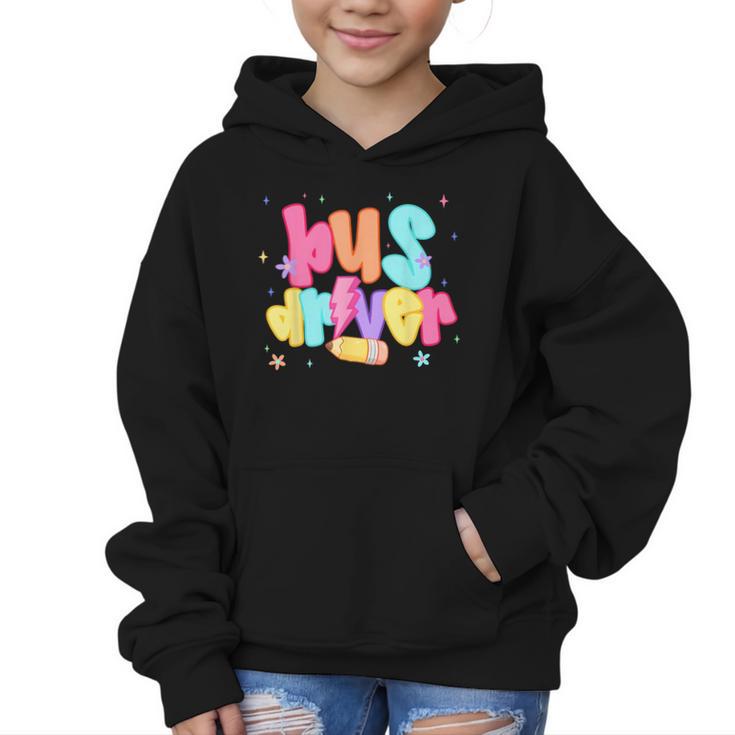 Back To School Bus Driver First Day Men Women Lighting Graphic Kid Hoodie