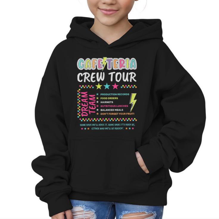 Cafeteria Crew Tour Lunch Lady Dream Team Back To School Graphic Kid Hoodie