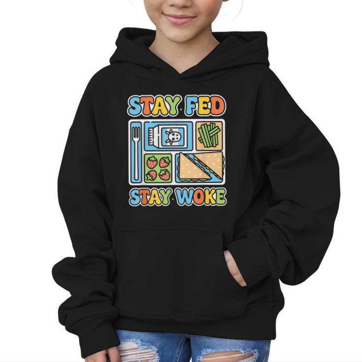 Cafeteria Crew Tour Welcome Back To School Lunch Lady Graphic Kid Hoodie