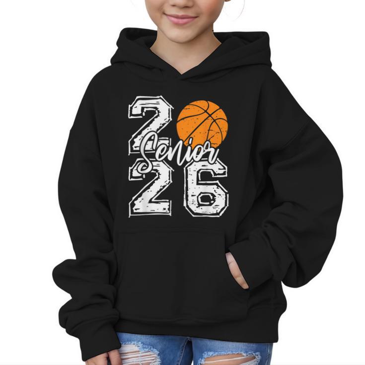 Class Of 2026 Basketball Senior 2026 Back To School Graphic Kid Hoodie