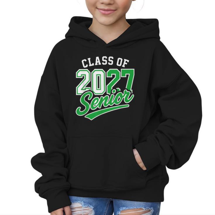 Class Of 2027 Senior 2027 Back To School Graduation 2027 Graphic Kid Hoodie