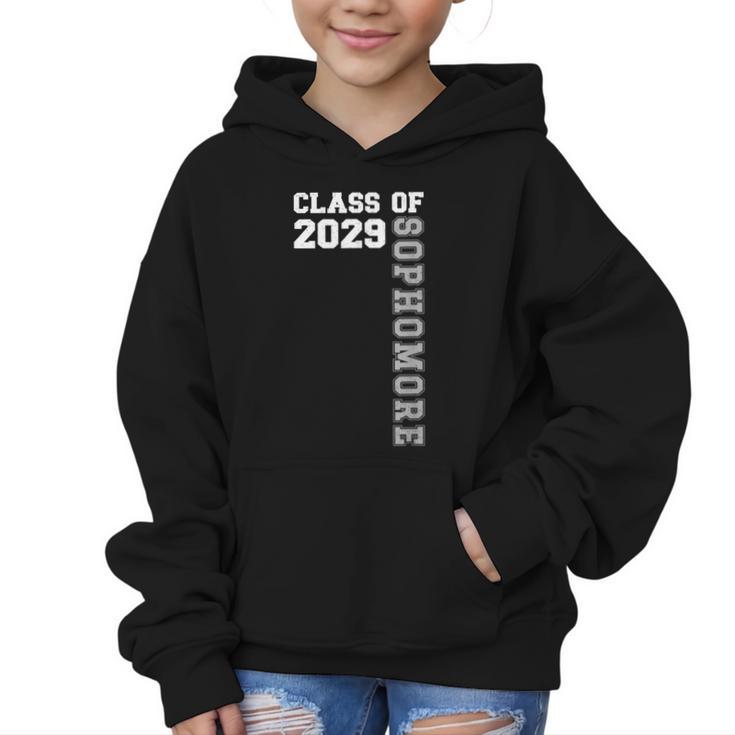 Class Of 2029 Sophomore 2029 Back To School Graphic Kid Hoodie