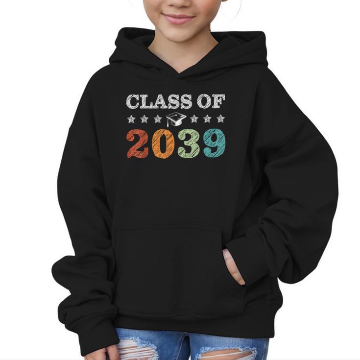 Class Of 2039 Grow With Me First Day School Back To School Graphic Kid Hoodie
