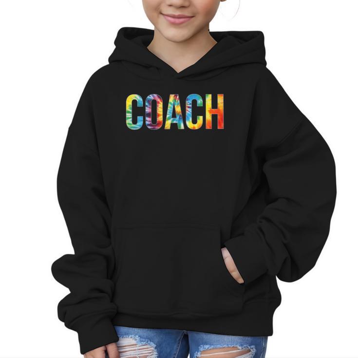 Coach Women For Work Tie Dye Back To School Appreciation Day Graphic Kid Hoodie