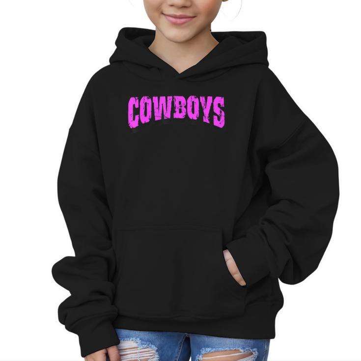 Cowboys Back To School Spirit Pk Graphic Kid Hoodie