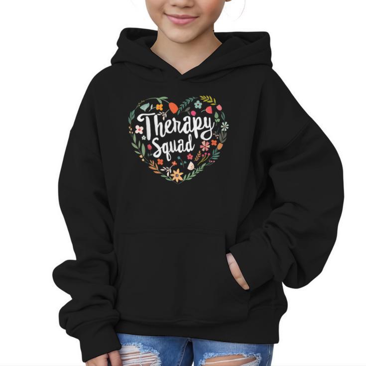 Cute Therapy Squad Physical Therapist Team Back To School Graphic Kid Hoodie