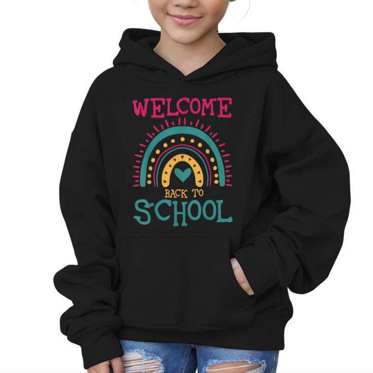 Cute Welcome Back To School First Day Of School First Day Graphic Kid Hoodie