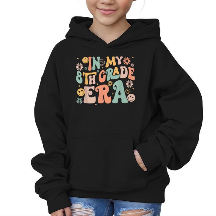 In My Eighth Grade Era Retro 8th Grade Back To School Graphic Kid Hoodie