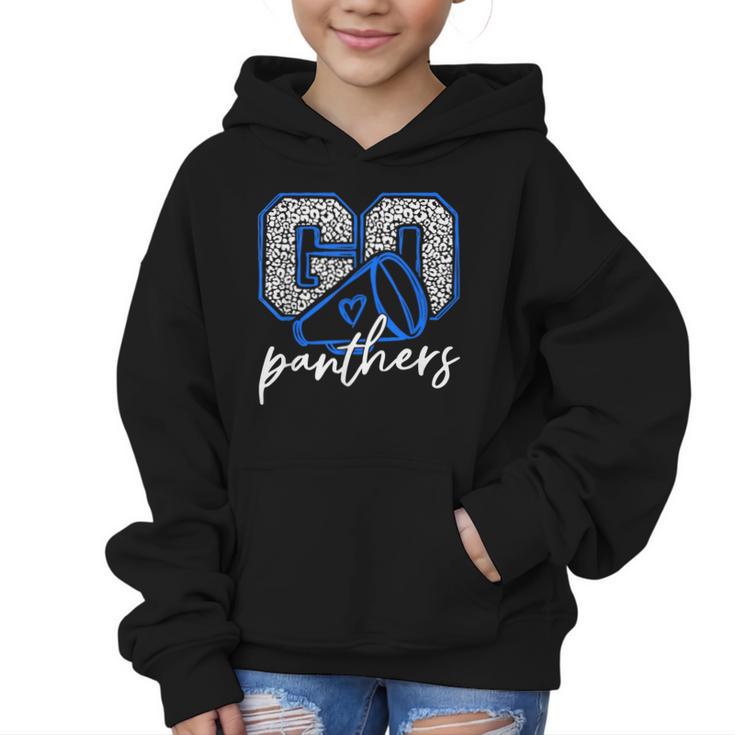 Go Cheer Panthers School Sports Name Spirit Back To School Graphic Kid Hoodie