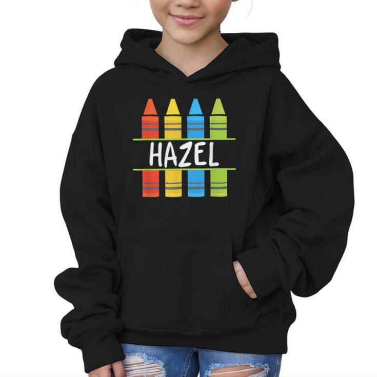 Hazel Crayon Back To School Kids Graphic Kid Hoodie