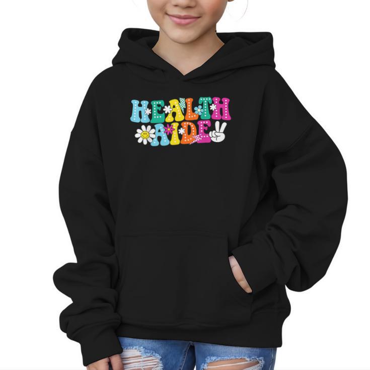 Health Aide Squad Admin Squad Back To School Graphic Kid Hoodie