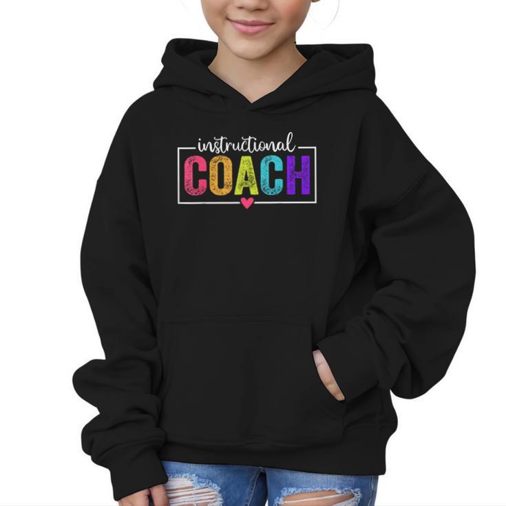 Instructional Coach Appreciation Back To School Graphic Kid Hoodie