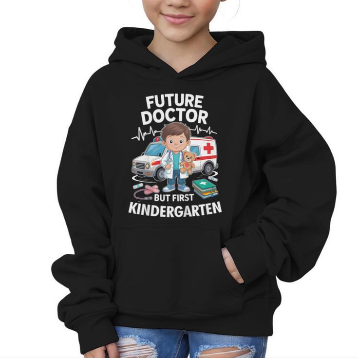 Kids Future Doctor Kindergarten Student Back To School Boy Kids Graphic Kid Hoodie