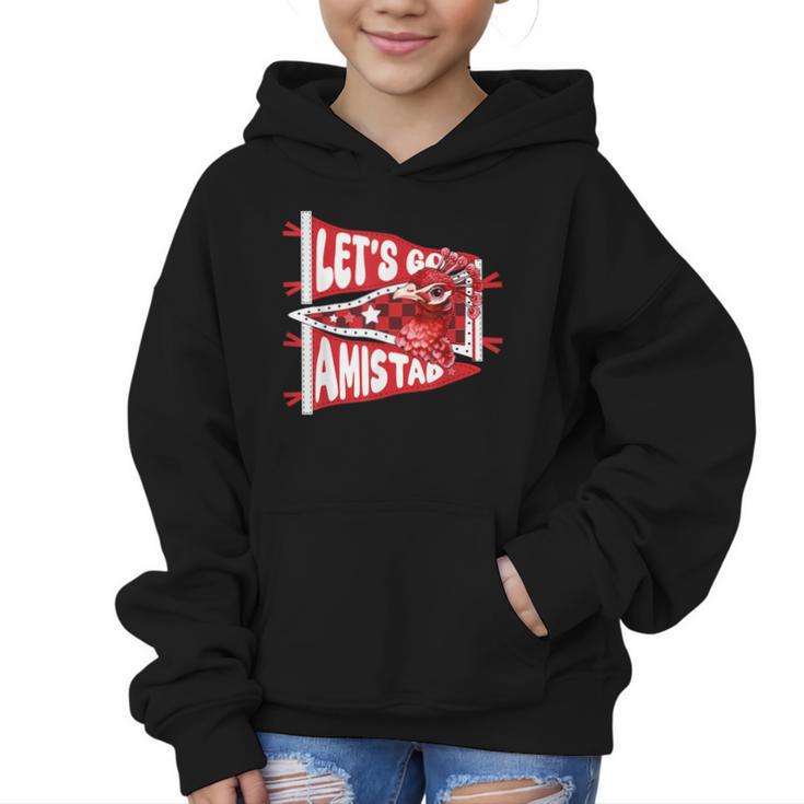 Let's Go Amistad Friendship Back To School Spirit Graphic Kid Hoodie