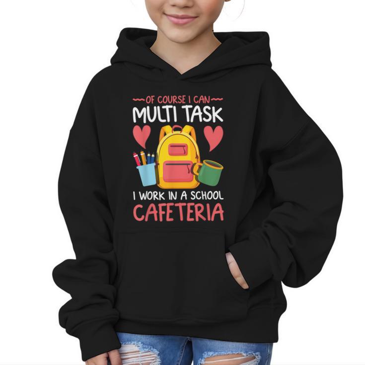 Lunch Lady Appreciation Back To School Cafeteria Worker Graphic Kid Hoodie