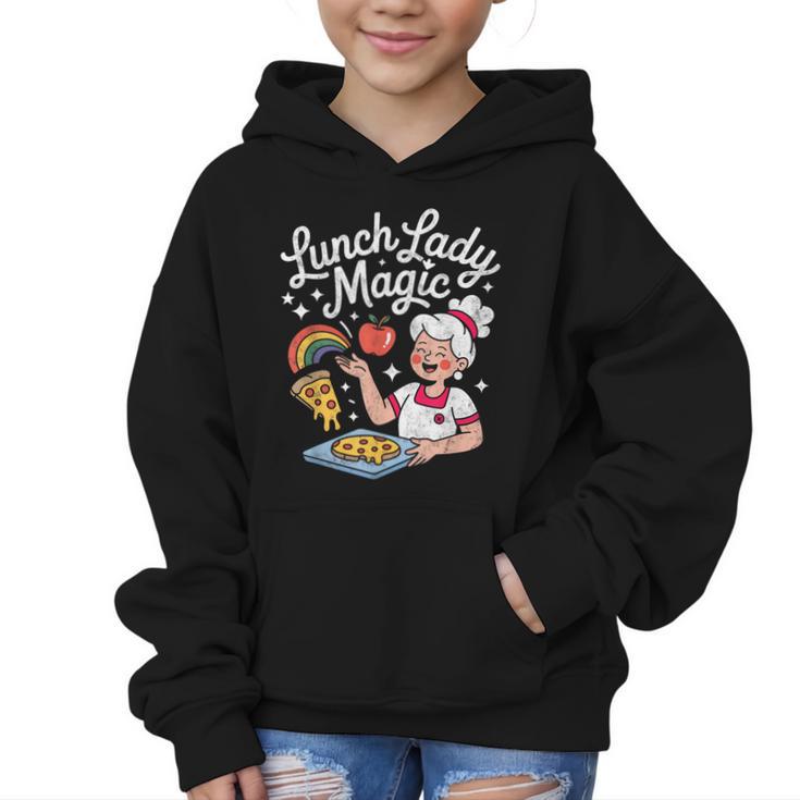 Lunch Lady Magic Cafeteria Worker Back To School Women Girls Graphic Kid Hoodie
