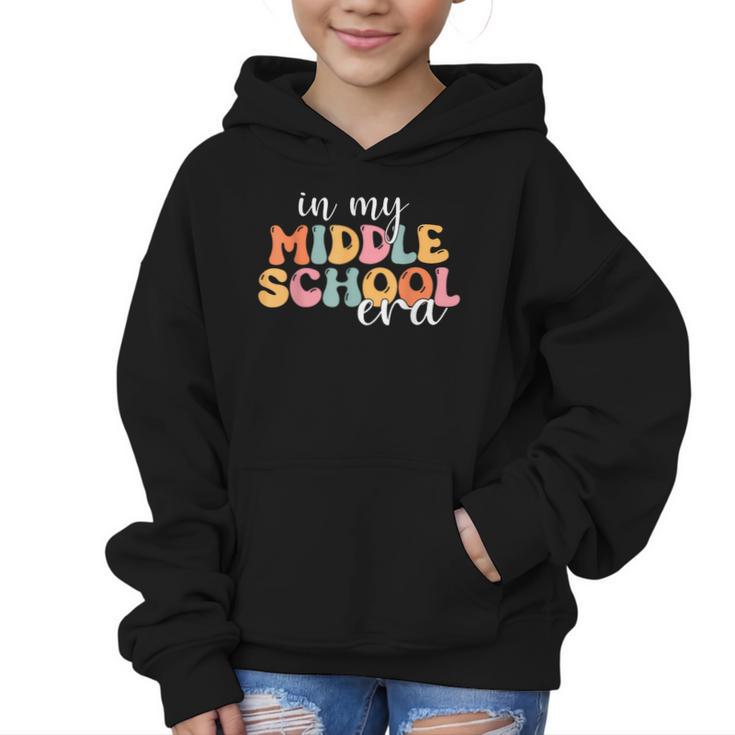 In My Middle School Era Back To School Graphic Kid Hoodie