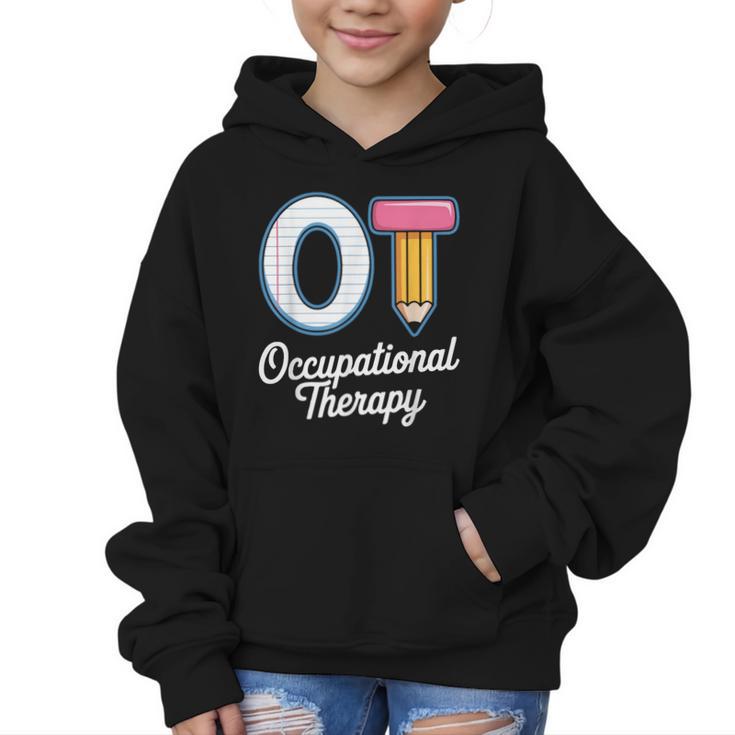 Occupational Therapy OT And COTA Back To School Graphic Kid Hoodie