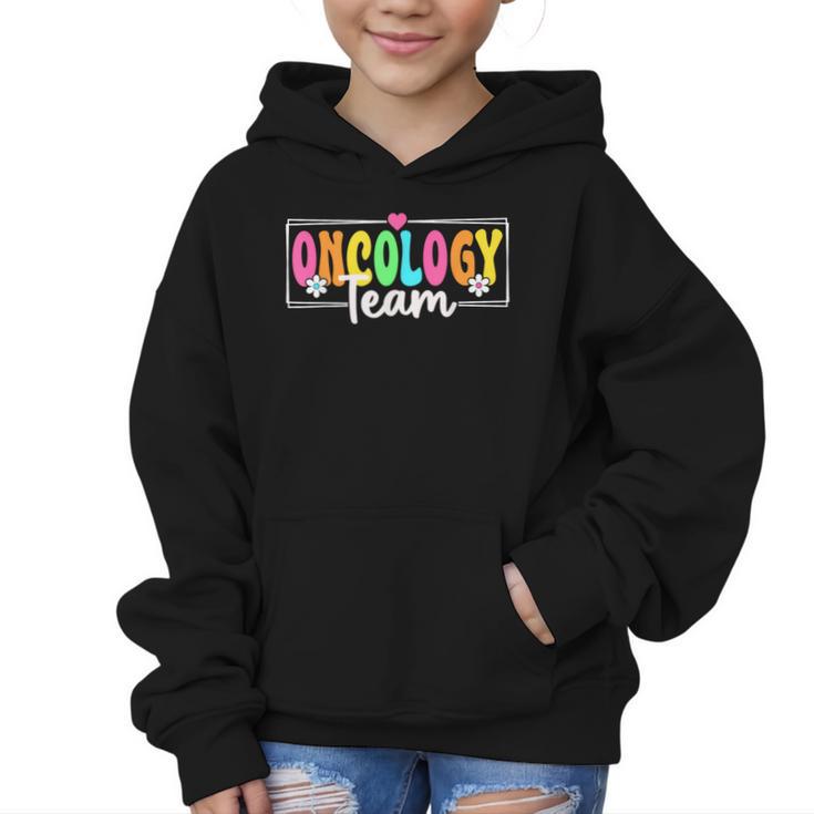 Oncology Team Nurse Back To School Nursing Nurse Squad Graphic Kid Hoodie