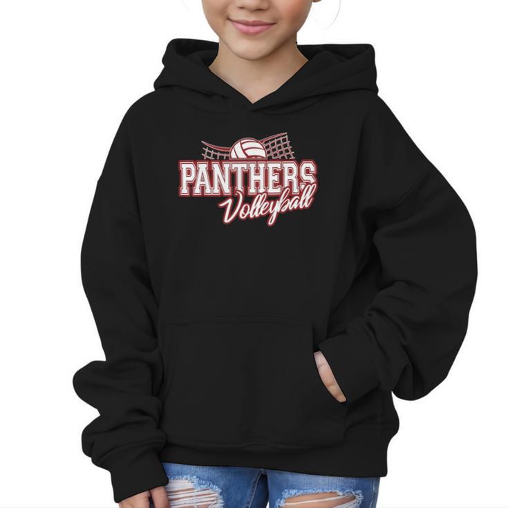 Panthers Volleyball Back To School Spirit M Graphic Kid Hoodie