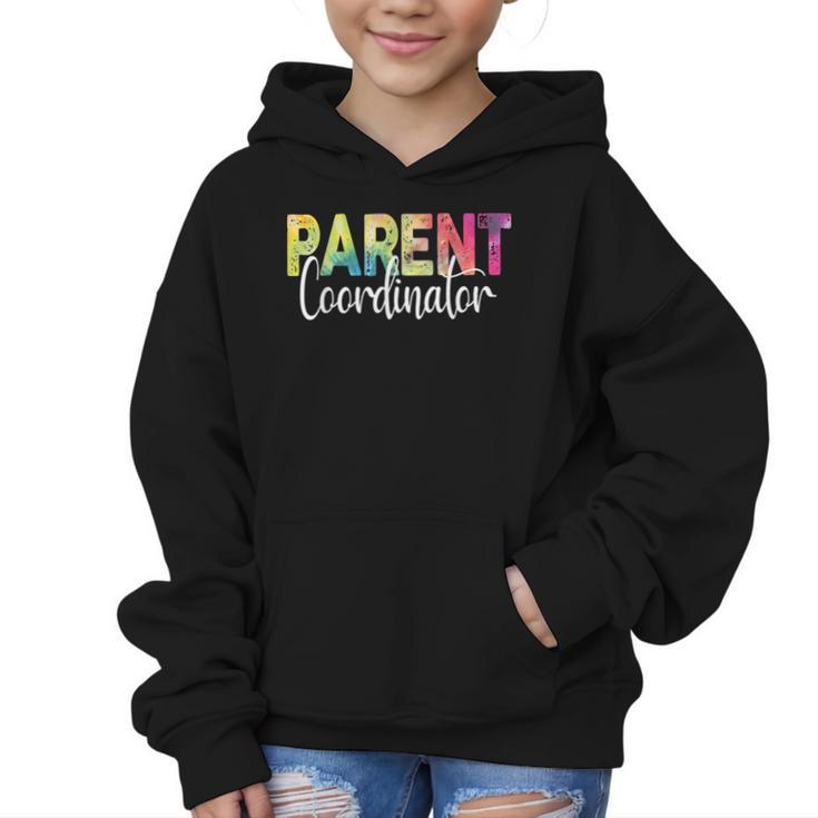 Parent Coordinator Tie Dye Back To School Appreciation Graphic Kid Hoodie