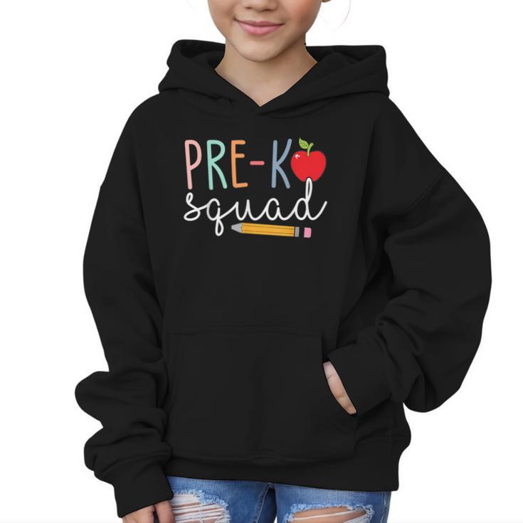 Pre-K Squad Tshirt Pre-K Back To School Graphic Kid Hoodie