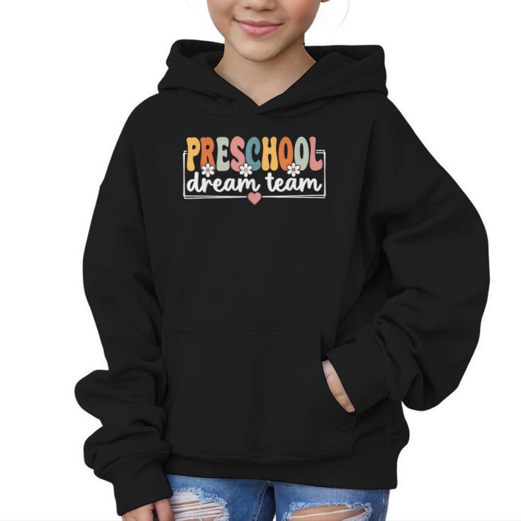 Preschool Dream Team Back To School Preschool Team Graphic Kid Hoodie
