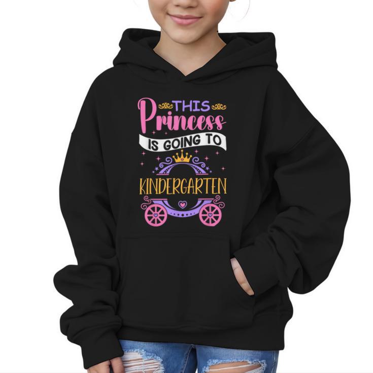 This Princess Is Going To Kindergarten Back To School Girl Graphic Kid Hoodie