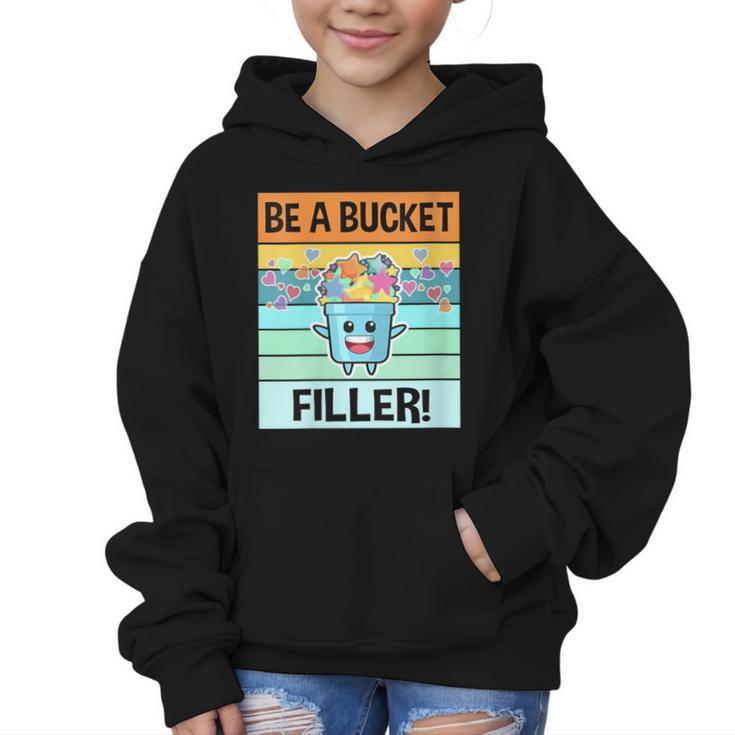Retro Be A Bucket Filler Shirt Back To School Shirt Graphic Kid Hoodie