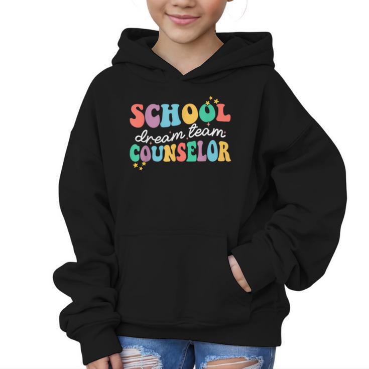 School Counselor Dream Squad Team Back To School Counseling Graphic Kid Hoodie