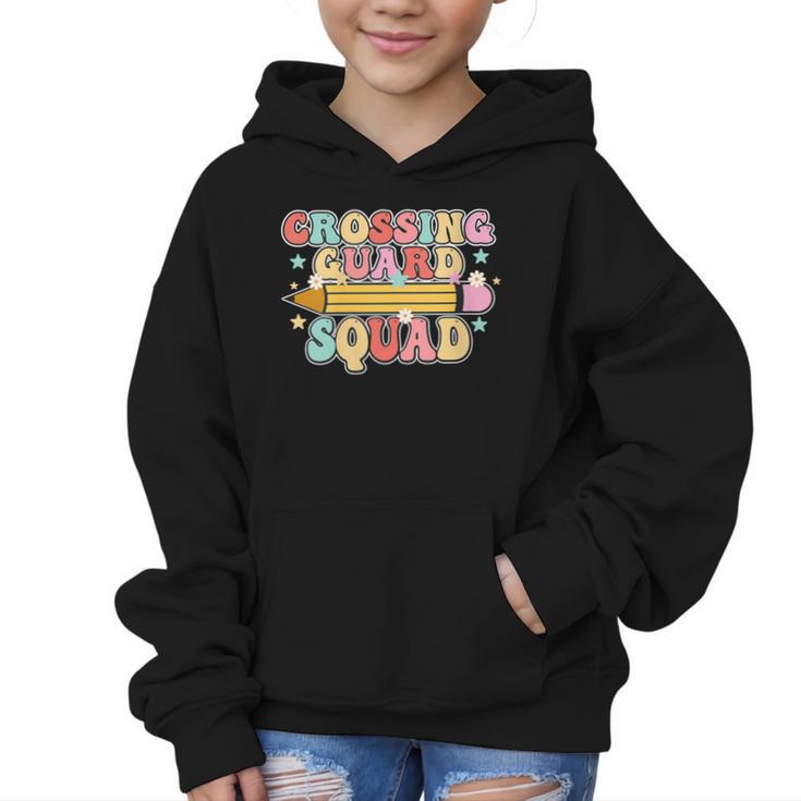 School Crossing Guard Retro Back To School Cool Appreciation Graphic Kid Hoodie