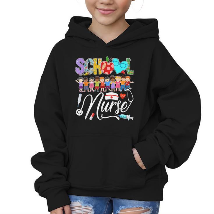 School Nurse Back To School First Day Of School Women Graphic Kid Hoodie