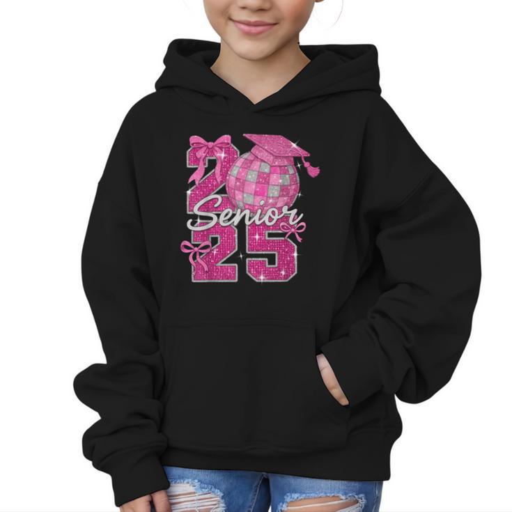 Senior 2025 Class Of 2025 Bows Back To School 2025 Graphic Kid Hoodie