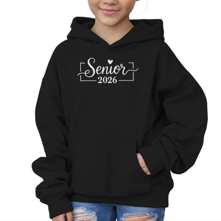 Senior 2026 Graduation Back To School Class Graphic Kid Hoodie
