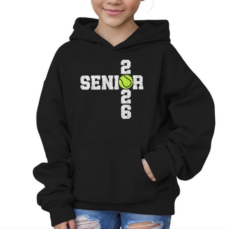 Senior Class Of 2026 Tennis Seniors Back To School 2026 Graphic Kid Hoodie