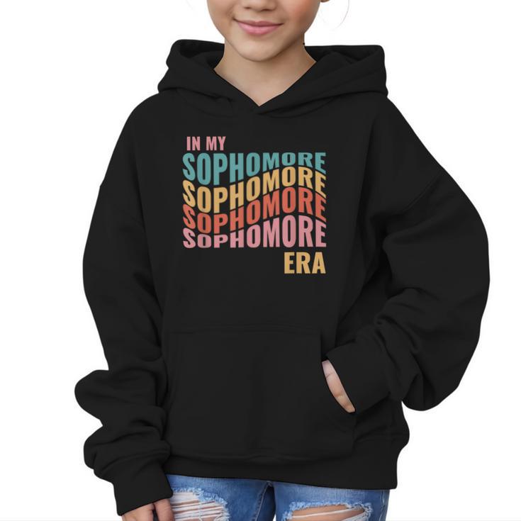 In My Sophomore Era High School 10th Grade Back To School Graphic Kid Hoodie