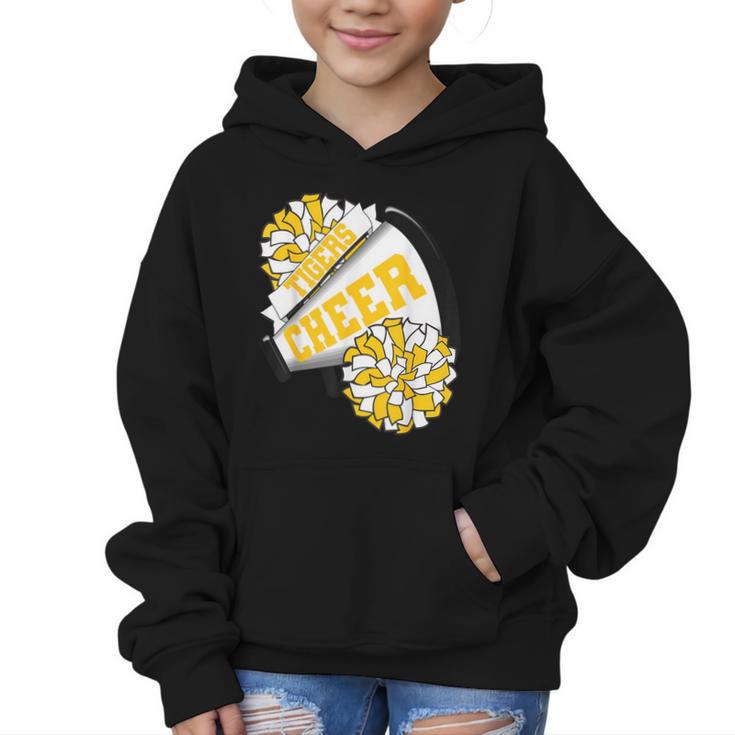 Tigers Cheer Back To School Cheerleading Spirit GY Graphic Kid Hoodie
