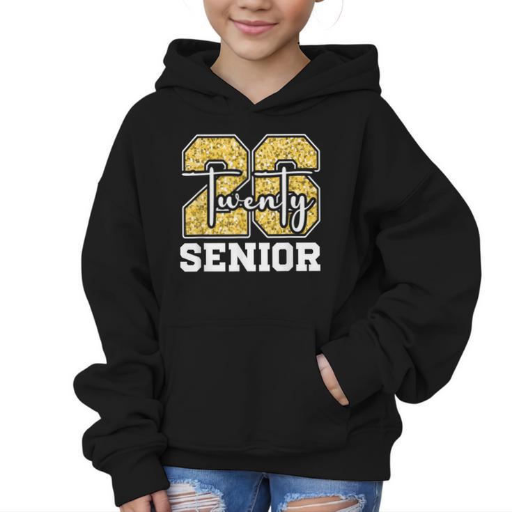 Twenty 2026 Class Of 26 Seniors Back To School Graduation Graphic Kid Hoodie