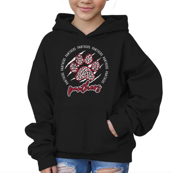 Vintage Panthers School Sports Name Spirit Back To School Graphic Kid Hoodie