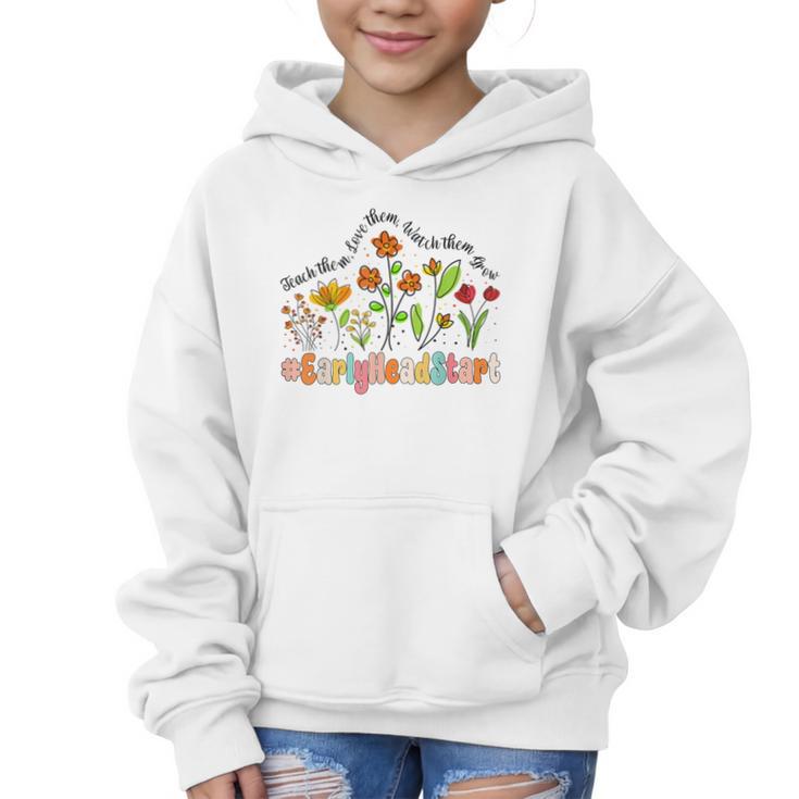 Early Head Start Appreciation Week Back To School Graphic Kid Hoodie
