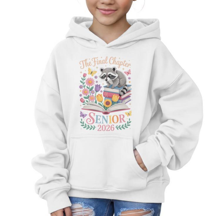 The Final Chapter Back To School Class Of 2026 Senior Premium Tri-Blend Graphic Kid Hoodie