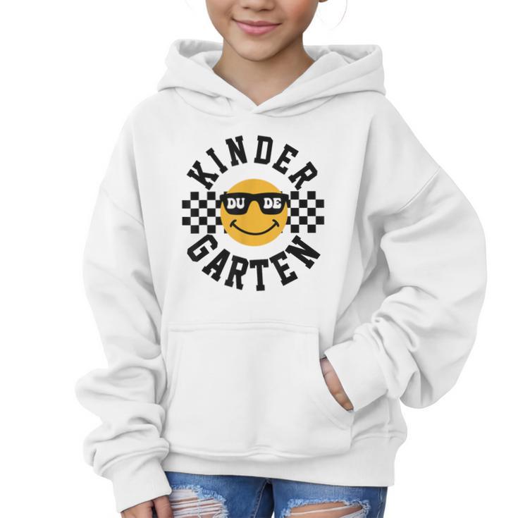 Kindergarten Dude Back To School Kinder Students Kids Graphic Kid Hoodie