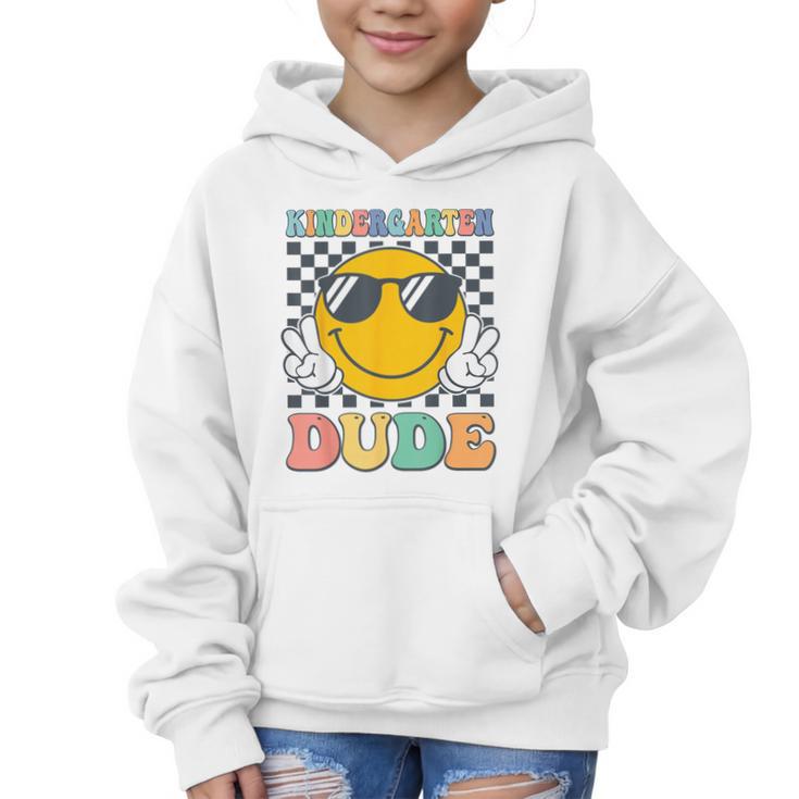 Kindergarten Dude First Day Of Kindergarten Back To School Graphic Kid Hoodie