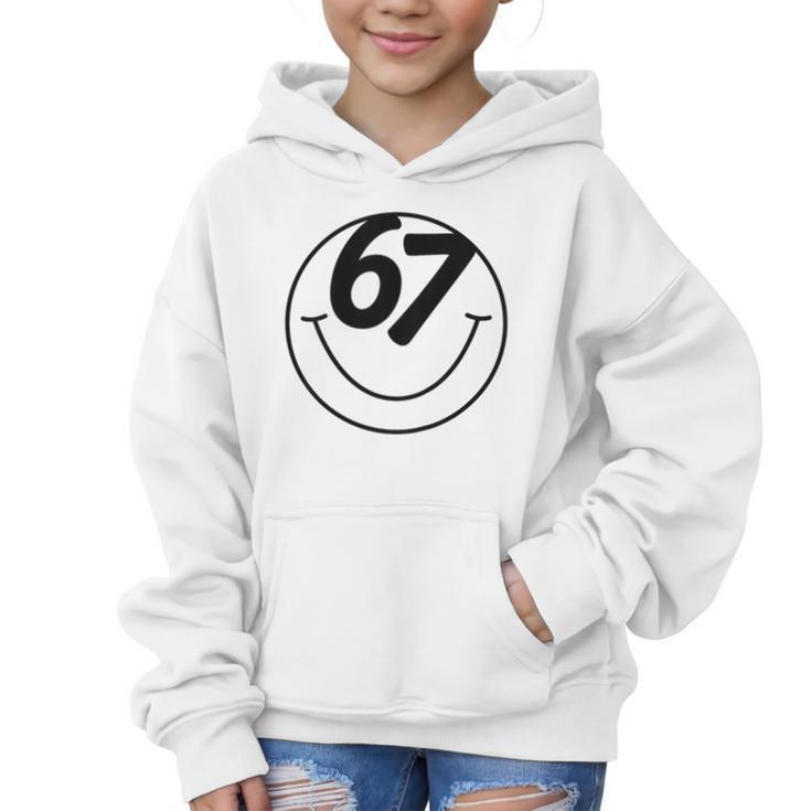 Six Seven Meme Viral Internet Sound 67 Back To School Graphic Kid Hoodie